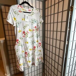 NWT LuLaRoe Jessie Floral Print Swing Dress